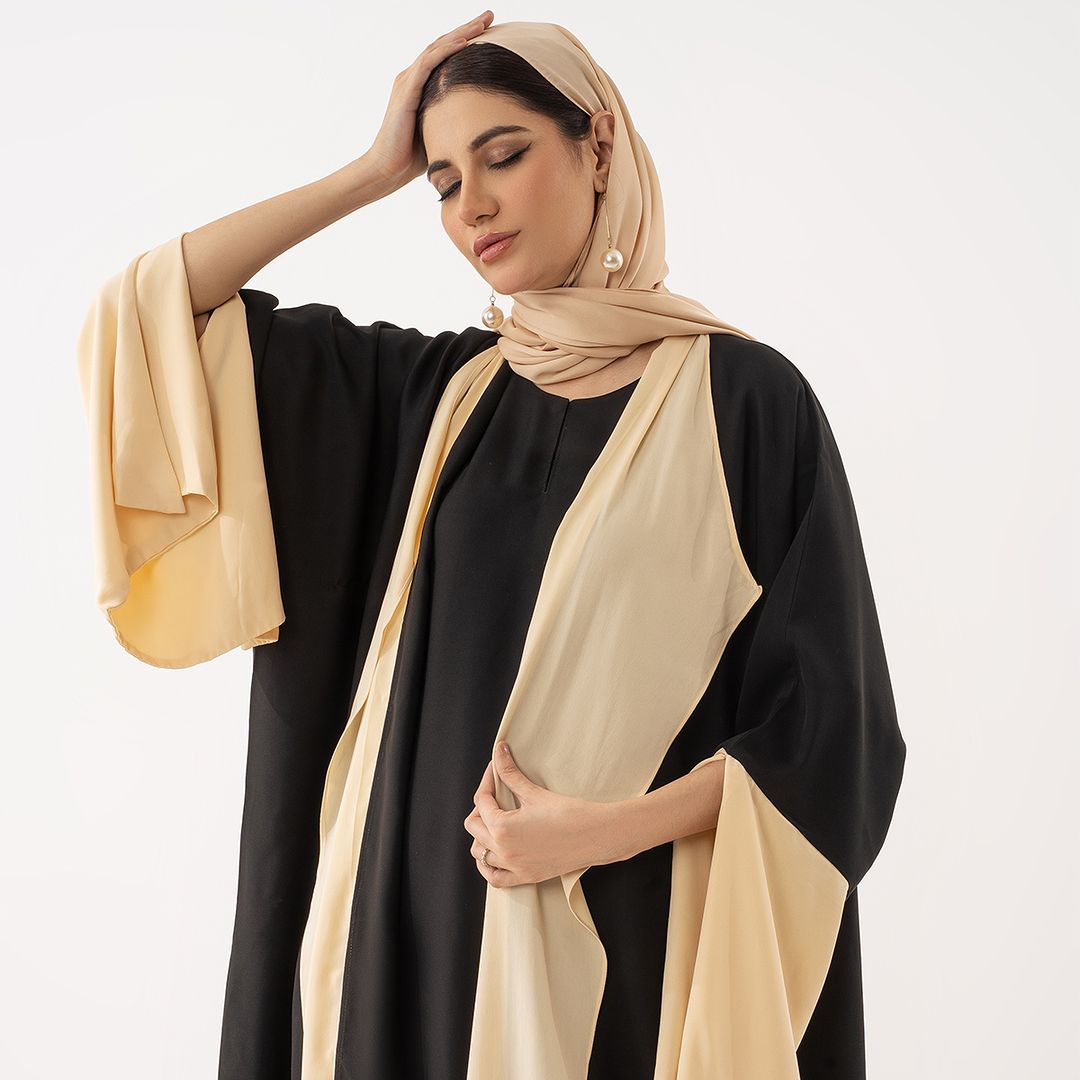 Peace Abaya Black 2002