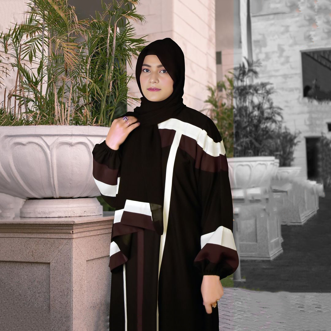 Stylish, Plain abaya maxi 2007