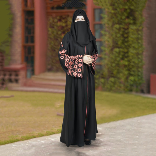 Front-open gown Abaya 2009